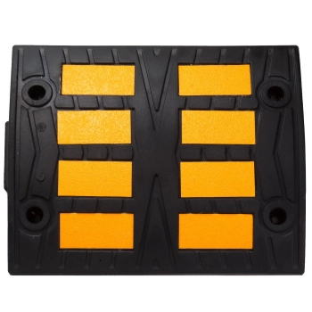  Próg podrzutowy zwalniający gumowy środkowy szer. 480x395x60mm - zdj. dodatkowe 3