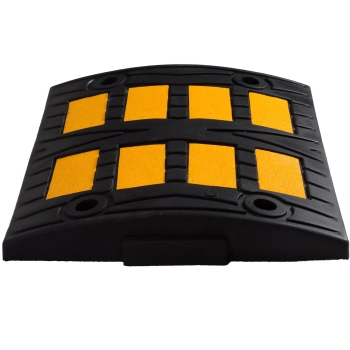  Próg podrzutowy zwalniający gumowy środkowy szer. 480x395x60mm - zdj. dodatkowe 4