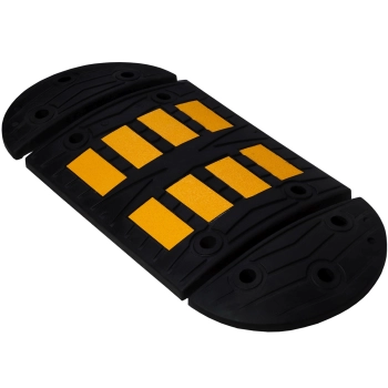  Próg podrzutowy zwalniający gumowy środkowy szer. 480x395x60mm - zdj. dodatkowe 8