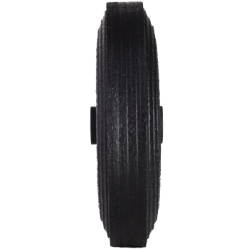  Koło kółko do kubła kontenera na odpady gumowe przelotowe śr. 200mm - zdj. dodatkowe 2