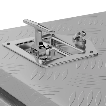  Skrzynia narzędziowa transportowa aluminiowa zamykana na klucz 119 l 91 x 45 x 44.5 cm - zdj. dodatkowe 4