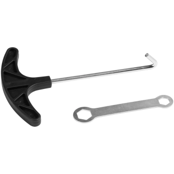  Trampolina ogrodowa z siatką i osłoną na sprężyny śr. 305 cm do 100 kg czarno-szara - zdj. dodatkowe 5