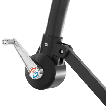  Parasol ogrodowy na wysięgniku okrągły uchylny śr. 300 cm czerwony - zdj. dodatkowe 9