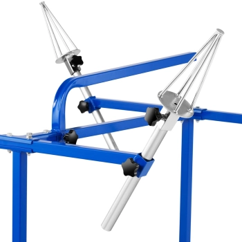  Stojak wózek lakierniczy do felg 4 obrotowe uchwyty - zdj. dodatkowe 2