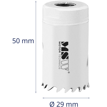  Otwornica bimetalowa wiertło do metalu drewna tworzyw sztucznych śr. 29 mm - zdj. dodatkowe 3