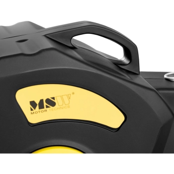  Wąż przewód pneumatyczny ciśnieniowy zwijany na bębnie automatycznym 18 bar 20 m + 3 m - zdj. dodatkowe 4