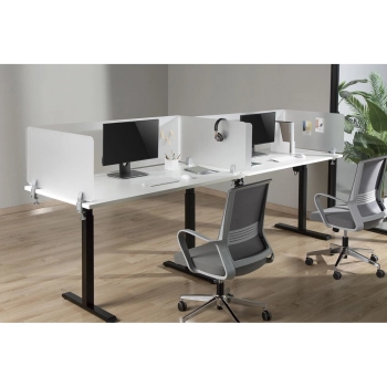  Ścianka przegroda działowa biurkowa panel akrylowy trójstronny 3 szt. - zdj. dodatkowe 5