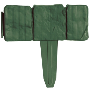  Palisada obrzeże do trawnika imitacja kamienia STONE 2.5m - zielona - zdj. dodatkowe 1