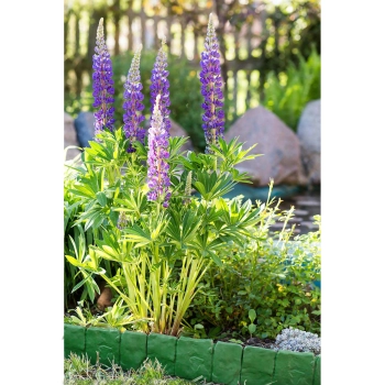  Palisada obrzeże do trawnika imitacja kamienia STONE 2.5m - zielona - zdj. dodatkowe 6