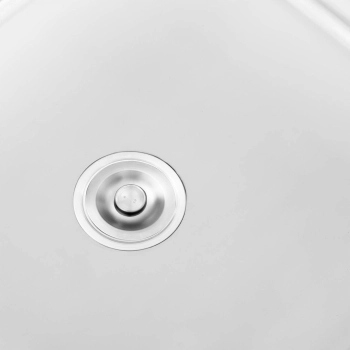  Zlew basen gastronomiczny jednokomorowy z półką i rantem prawy 140 x 70 x 94,5 cm - zdj. dodatkowe 3