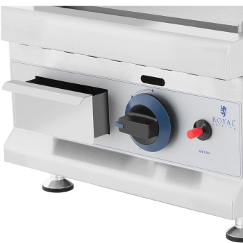  Grill gazowy gładki nastawny na gaz Propan-Butan 0,05 bar 35 x 40 cm 3000 W - zdj. dodatkowe 2