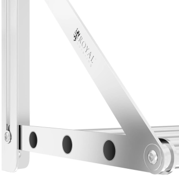  Półka ścienna składana ze stali nierdzewnej do 40 kg 80 x 30 cm - zdj. dodatkowe 2