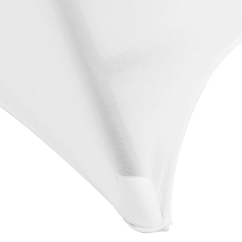  Pokrowiec elastyczny uniwersalny na krzesło biały - zdj. dodatkowe 2