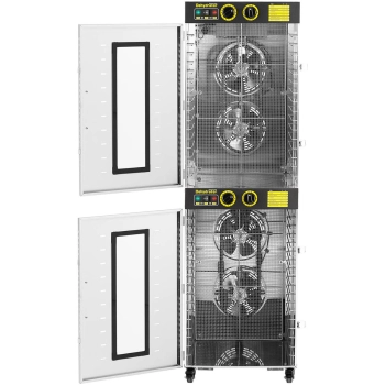  Suszarka przemysłowa do żywności ziół owoców 2 komory 32 ruszty 40-90 C 3150 W - zdj. dodatkowe 6