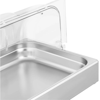  Witryna bufetowa śniadaniowa z pokrywą rolltop GN 1/1 8,5 l - zdj. dodatkowe 3