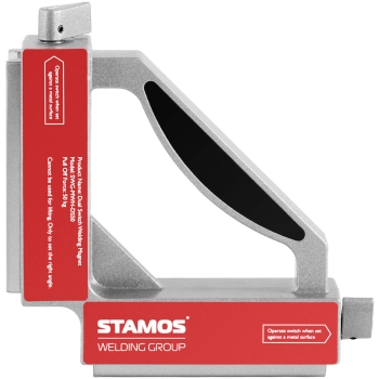  Kątownik uchwyt spawalniczy magnetyczny 2 wyłączniki kąt 90 do 50 kg - zdj. dodatkowe 4