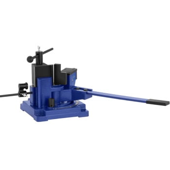  Giętarka zaginarka do blachy ręczna z kątomierzem szer. 100 mm kąt do 120 STAL - zdj. dodatkowe 2