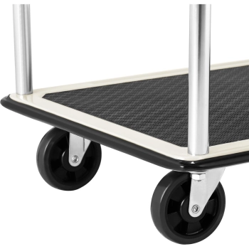  Wózek półkowy transportowy z uchwytami 2 półki do 120 kg 72 x 43 cm - zdj. dodatkowe 2