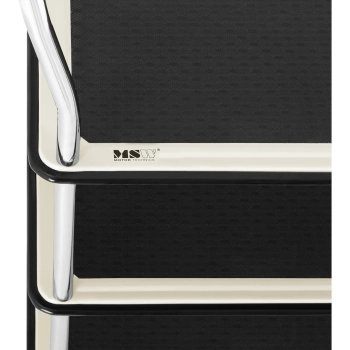  Wózek półkowy transportowy z uchwytami 3 półki do 150 kg 72 x 43 cm - zdj. dodatkowe 4