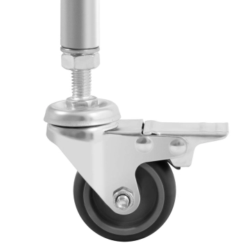  Stojak stelaż na worki na śmieci odpady z pedałem nożnym STAL - zdj. dodatkowe 3