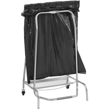  Stojak stelaż na worki na śmieci odpady z pedałem nożnym STAL - zdj. dodatkowe 4