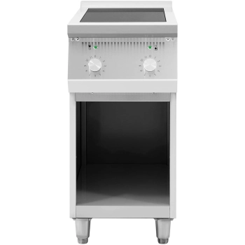  Kuchnia indukcyjna 2 palnikowa wolnostojąca na otwartej podstawie 400 V 8500 W - zdj. dodatkowe 6