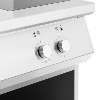  Kuchnia indukcyjna 4 palnikowa wolnostojąca na otwartej podstawie 400 V 17000 W - zdj. dodatkowe 2
