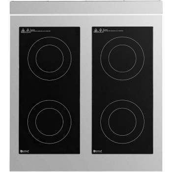  Kuchnia indukcyjna 4 palnikowa wolnostojąca na otwartej podstawie 400 V 17000 W - zdj. dodatkowe 4