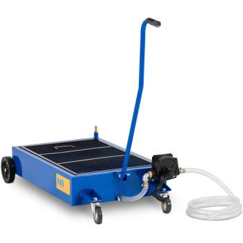  Zlewarka wózek podłogowy do wymiany oleju z pompą ręczną 20l/min 65 l - zdj. dodatkowe 1