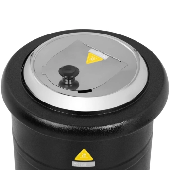  Kociołek termos garnek elektryczny do zupy 13 l 600 W czarny - zdj. dodatkowe 2