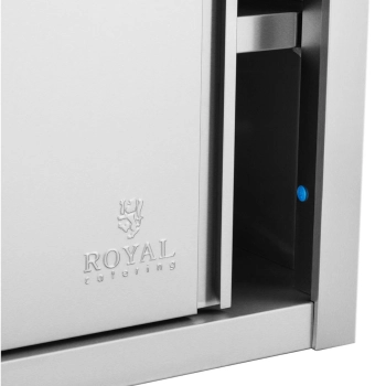  Szafa ścienna gastronomiczna z drzwiami przesuwanymi STAL 200 x 45 x 60 cm - zdj. dodatkowe 2