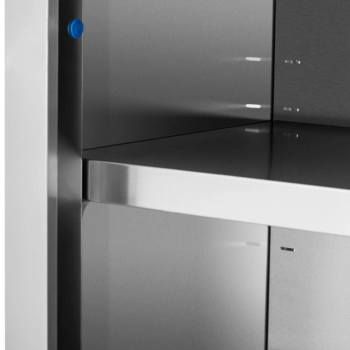  Szafa ścienna gastronomiczna z drzwiami przesuwanymi STAL 160 x 45 x 60 cm - zdj. dodatkowe 4