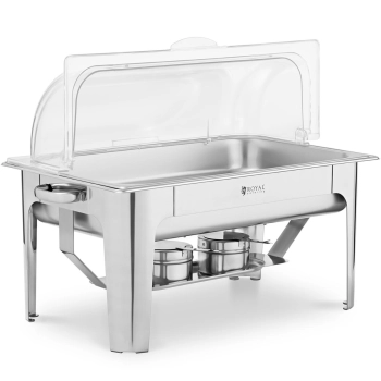  Podgrzewacz do potraw stołowy na pastę z przezroczystą pokrywą GN 1/1 8.5 l - zdj. dodatkowe 1