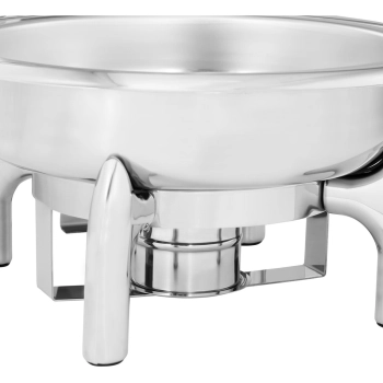  Podgrzewacz do potraw okrągły na pastę z pokrywą z okienkiem śr. 39 cm 5.5 l - zdj. dodatkowe 2