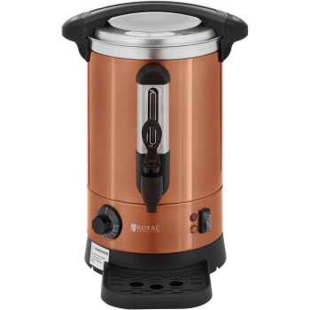  Warnik podgrzewacz do wody z podwójnymi ściankami i ociekaczem 6.1 L 1500 W pomarańczowy - zdj. dodatkowe 5