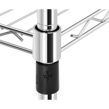  Regał magazynowy druciany ażurowy na kółkach 6 półek do 90 kg 120x45x189 cm - zdj. dodatkowe 2