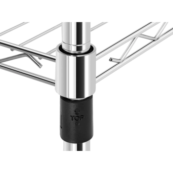  Regał magazynowy druciany ażurowy na kółkach 5 półek do 50 kg 60x45x186 cm - zdj. dodatkowe 2