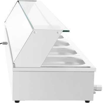  Bemar podgrzewacz do potraw bufet grzewczy z osłoną 5 x GN 1/2 2000 W - zdj. dodatkowe 5