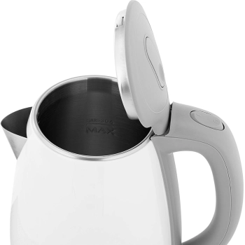  Hotelowy zestaw powitalny czajnik elektryczny z tacą 1.2 l 1800 W biały - zdj. dodatkowe 2
