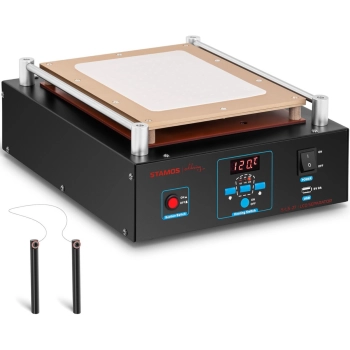  Podgrzewacz separator serwisowy do naprawy wyświetlaczy smartfonów tabletów LCD do 12 cali - zdj. dodatkowe 1