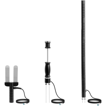  Wilgotnościomierz miernik wilgotności do materiałów budowlanych LCD 1-75% ZESTAW - zdj. dodatkowe 4