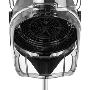  Suszarka do włosów hełmowa fryzjerska stojąca na kółkach 1100 W czarna - zdj. dodatkowe 3