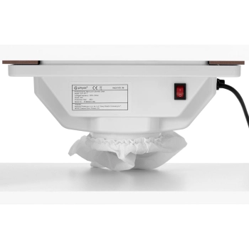  Biurko stolik do manicure kosmetyczny z pochłaniaczem pyłu i szafkami na kółkach 120x50x80 cm biały - zdj. dodatkowe 3