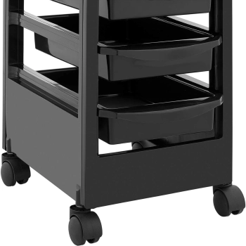  Wózek pomocnik fryzjerski do strzyżenia koloryzacji 5 szuflad półka 495 x 315 mm - zdj. dodatkowe 3