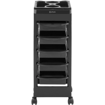  Wózek pomocnik fryzjerski do strzyżenia koloryzacji 5 szuflad półka 495 x 315 mm - zdj. dodatkowe 6