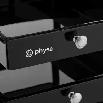  Wózek pomocnik fryzjerski z uchwytem na suszarkę 5 szuflad półka 330 x 320 mm - zdj. dodatkowe 2