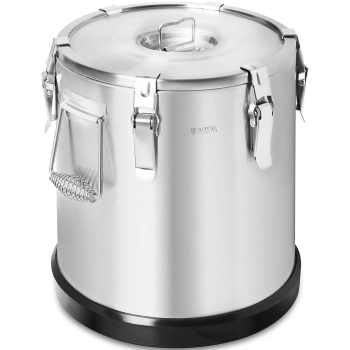  Termos pojemnik termiczny gastronomiczny do transportu żywności STAL 22 l - zdj. dodatkowe 1