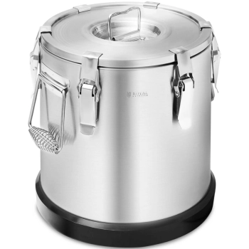  Termos pojemnik termiczny gastronomiczny do transportu żywności STAL 15 l - zdj. dodatkowe 1