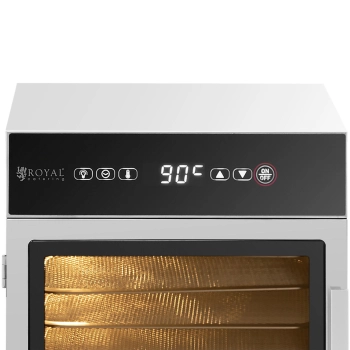  Suszarka spożywcza do grzybów owoców warzyw ziół 6 rusztów 30-90 C 500 W - zdj. dodatkowe 2