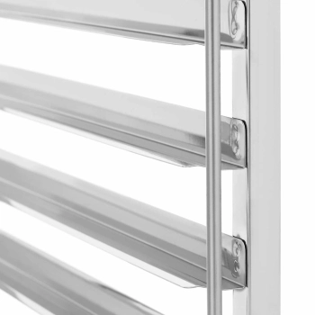  Wózek kelnerski cateringowy z półką do transportu 7 tac 60 x 60 cm z półką - zdj. dodatkowe 3